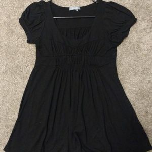 Black Babydoll Tee